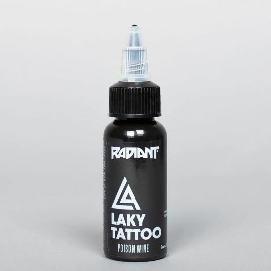 Radiant Laky Poison Wine 1 oz - 30 ml Dövme Boyası