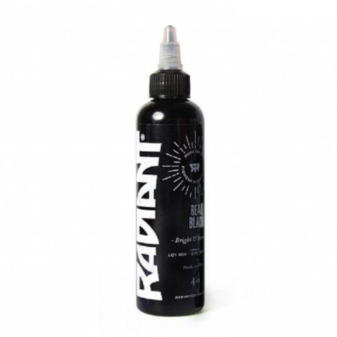 Radiant Real Black 4 oz - 120 ml  Dövme Boyası