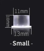 Altı Düz Pota Boya Kabı Küçük Boy 1000’Li -Small
