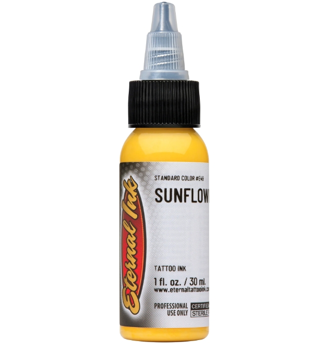 Eternal Sunflower 1 oz - 30 ml Koyu Sarı Dövme Boyası