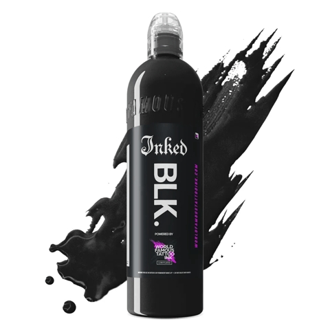 World Famous Limitless Inked BLK 8 oz 240 ml Siyah Dövme Boyası
