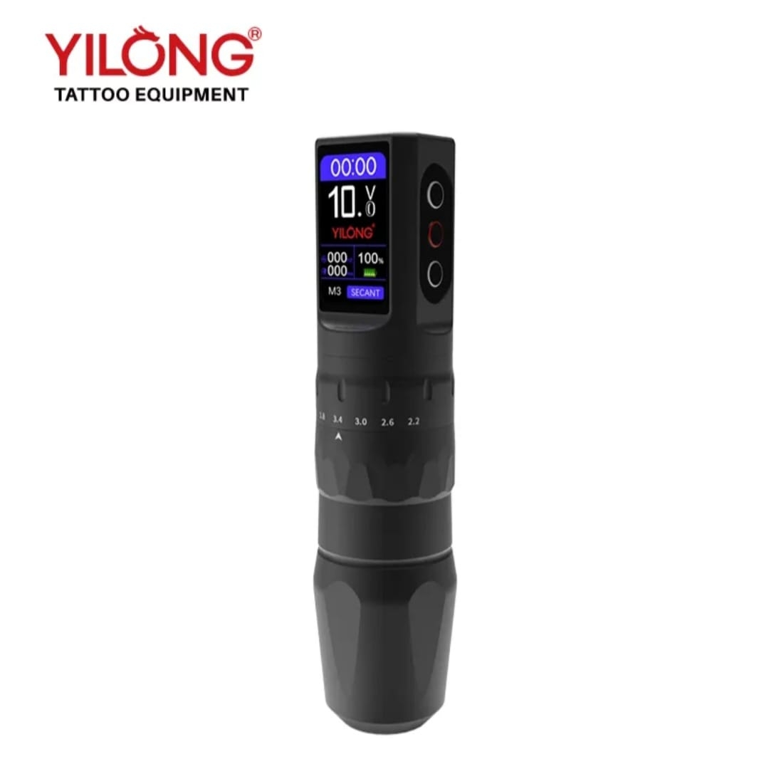 Yilong L Stroke Ayarlı Kablosuz Bataryalı Pen Rotary Dövme Makinesi